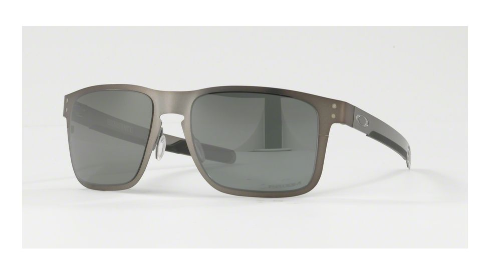 Oakley HOLBROOK METAL OO4123 Progressive Prescription Sunglasses OO4123-412306-55 - Lens Diameter 55 mm, Frame Color Matte Gunmetal