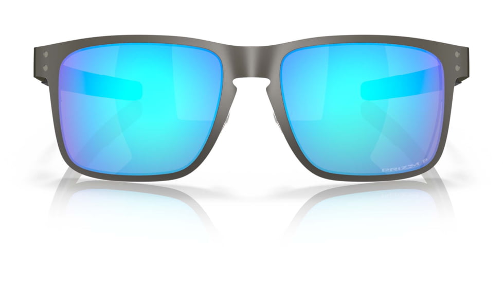 Oakley OO4123 Sunglasses 412307-55 - Matte Gunmetal Frame, Prizm Sapphire Polarized Lenses