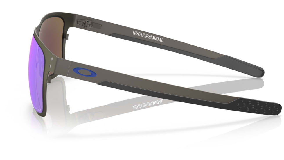 Oakley OO4123 Sunglasses 412307-55 - Matte Gunmetal Frame, Prizm Sapphire Polarized Lenses