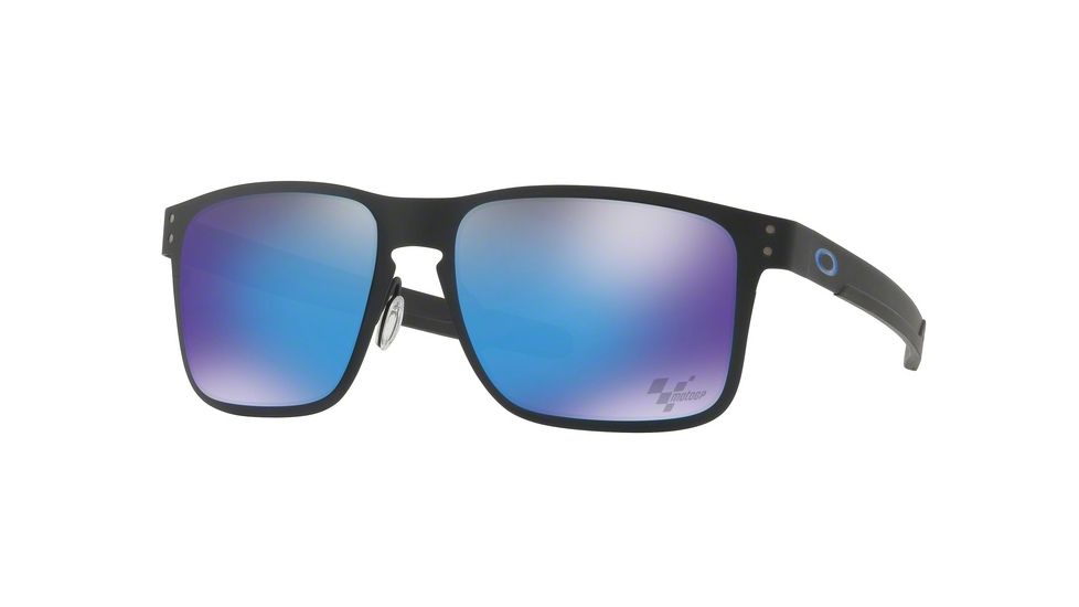 Oakley OO4123 Sunglasses 412310-55 - Matte Black Frame, Prizm Sapphire Lenses