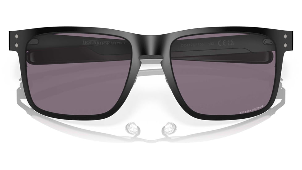 Oakley OO4123 Sunglasses 412311-55 - Matte Black Frame, Prizm Grey Lenses