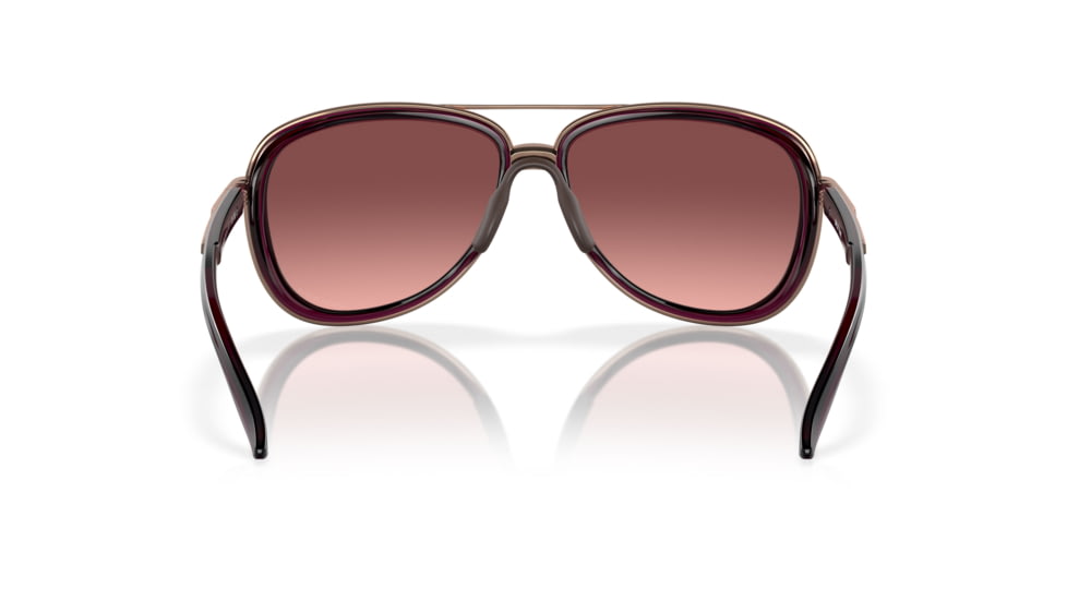 Oakley OO4129 Split Time Sunglasses - Women's, Crystal Raspberry Frame, G40 Black Gradient Lenses, 412902-58