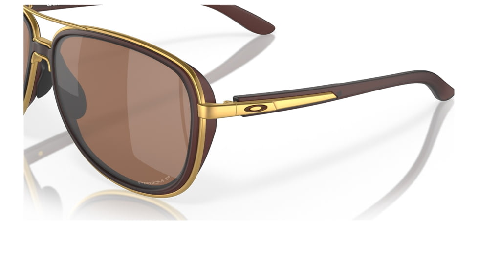 Oakley OO4129 Split Time Sunglasses - Womens, Matte Rootbeer Frame, Prizm Tungsten Polarized Lens, 58, OO4129-412922-58