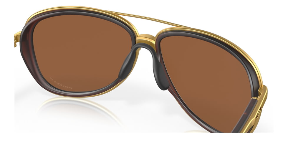 Oakley OO4129 Split Time Sunglasses - Womens, Matte Rootbeer Frame, Prizm Tungsten Polarized Lens, 58, OO4129-412922-58