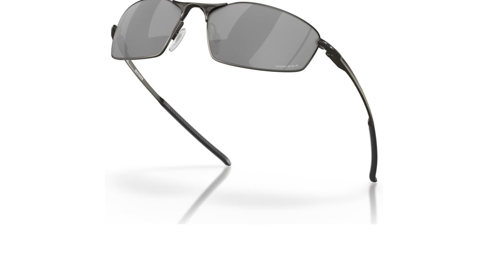 Oakley OO4141 Whisker Sunglasses - Mens, Carbon Frame, Prizm Black Lens, 60, OO4141-414101-60