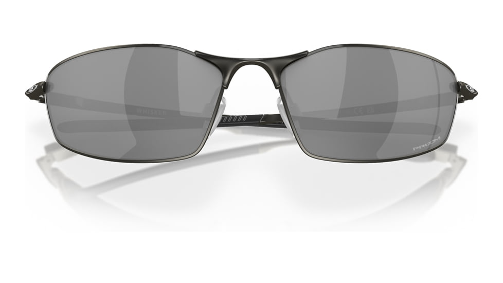 Oakley OO4141 Whisker Sunglasses - Mens, Carbon Frame, Prizm Black Lens, 60, OO4141-414101-60
