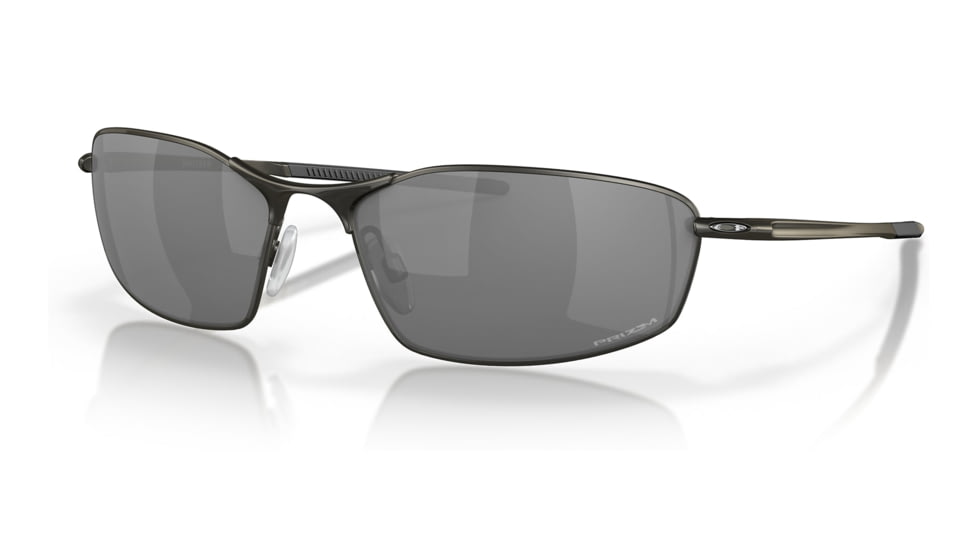 Oakley OO4141 Whisker Sunglasses - Mens, Carbon Frame, Prizm Black Lens, 60, OO4141-414101-60