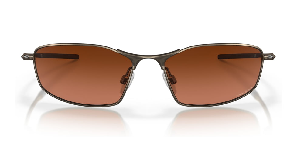Oakley OO4141 Whisker Sunglasses - Mens, Pewter Frame, Prizm Brown Gradient Lens, 60, OO4141-414109-60