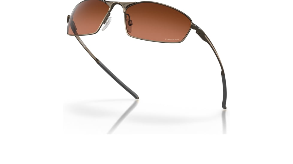 Oakley OO4141 Whisker Sunglasses - Mens, Pewter Frame, Prizm Brown Gradient Lens, 60, OO4141-414109-60