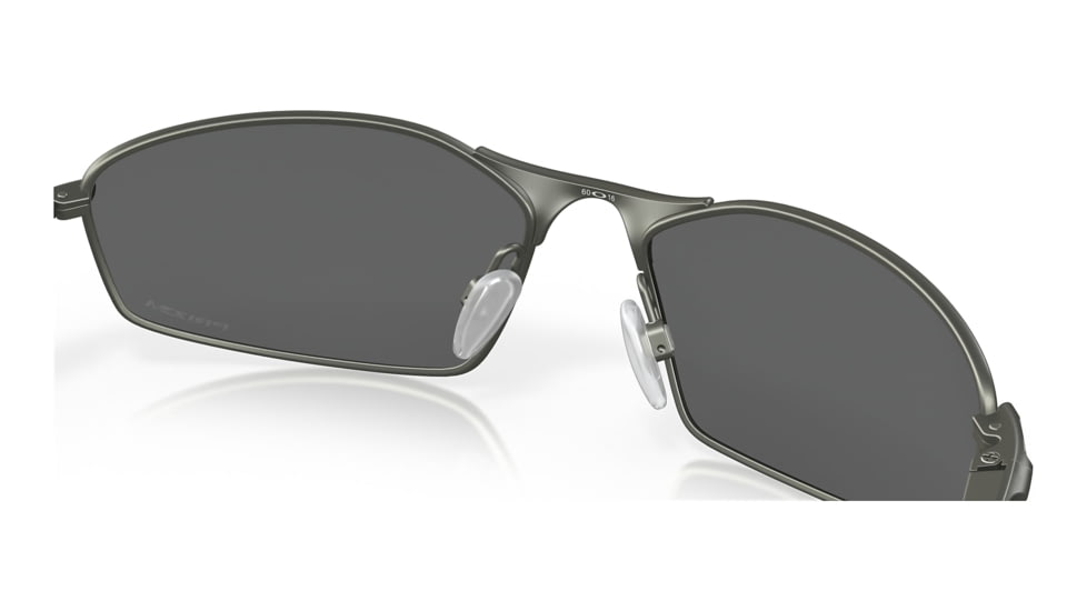 Oakley OO4141 Whisker Sunglasses - Mens, Satin Olive Frame, Prizm Black Lens, 60, OO4141-414112-60