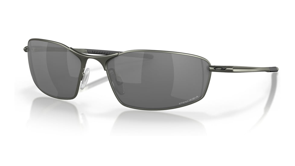 Oakley OO4141 Whisker Sunglasses - Men's, Satin Olive Frame, Prizm Black Lens, 60, OO4141-414112-60