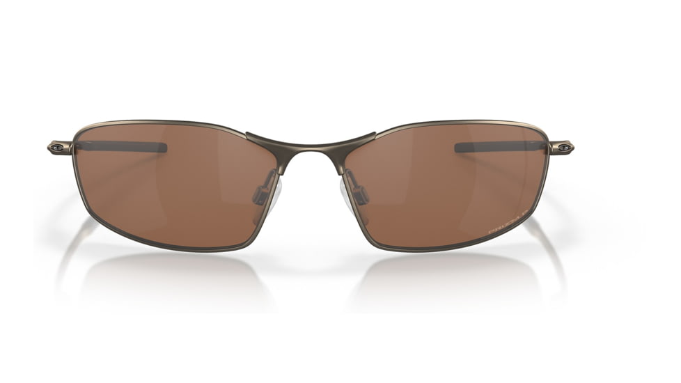 Oakley OO4141 Whisker Sunglasses - Mens, Satin Pewter Frame, Prizm Tungsten Polarized Lens, 60, OO4141-414113-60