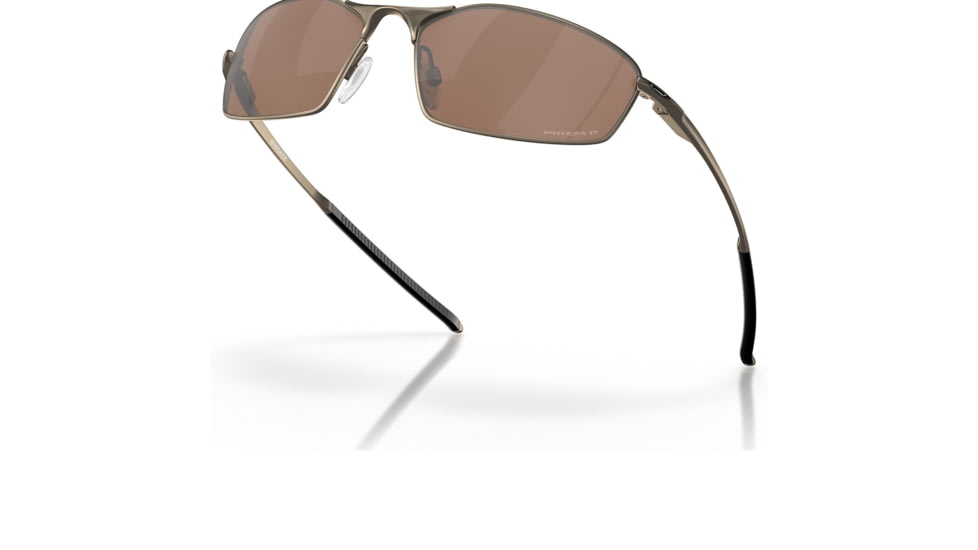 Oakley OO4141 Whisker Sunglasses - Mens, Satin Pewter Frame, Prizm Tungsten Polarized Lens, 60, OO4141-414113-60