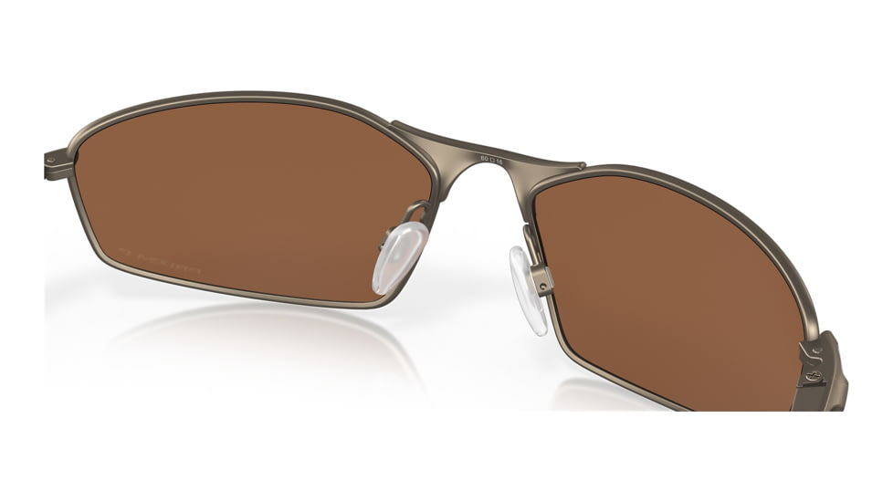 Oakley OO4141 Whisker Sunglasses - Mens, Satin Pewter Frame, Prizm Tungsten Polarized Lens, 60, OO4141-414113-60
