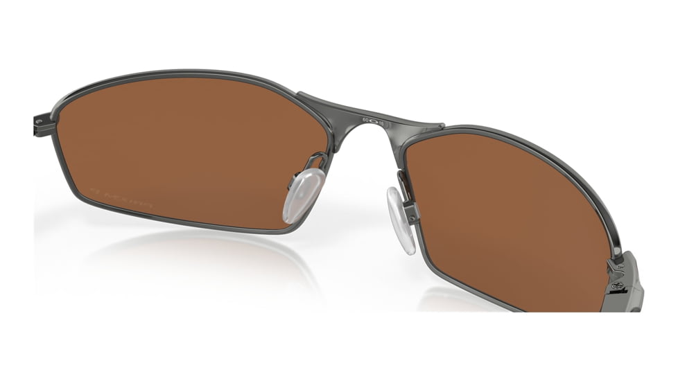 Oakley OO4141 Whisker Sunglasses - Mens, Tungsten Frame, Prizm Tungsten Polarized Lens, 60, OO4141-414105-60