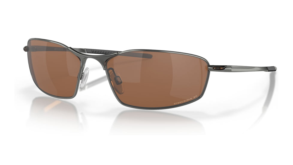 Oakley OO4141 Whisker Sunglasses - Mens, Tungsten Frame, Prizm Tungsten Polarized Lens, 60, OO4141-414105-60