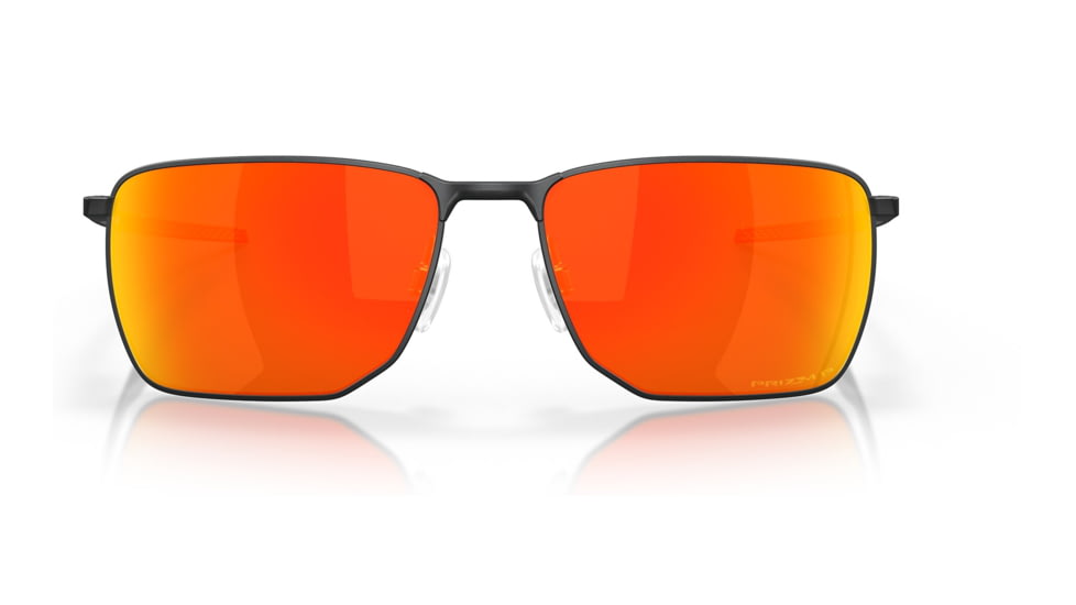 Oakley OO4142 Ejector Sunglasses - Mens, Light Steel Frame, Prizm Ruby Polarized Lens, 58, OO4142-414215-58