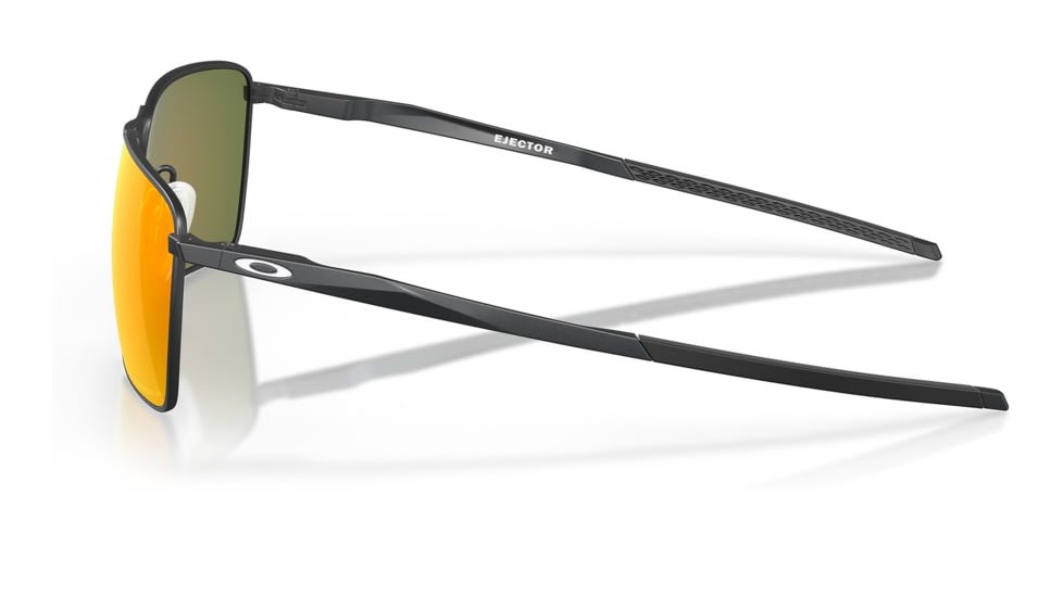 Oakley OO4142 Ejector Sunglasses - Mens, Light Steel Frame, Prizm Ruby Polarized Lens, 58, OO4142-414215-58