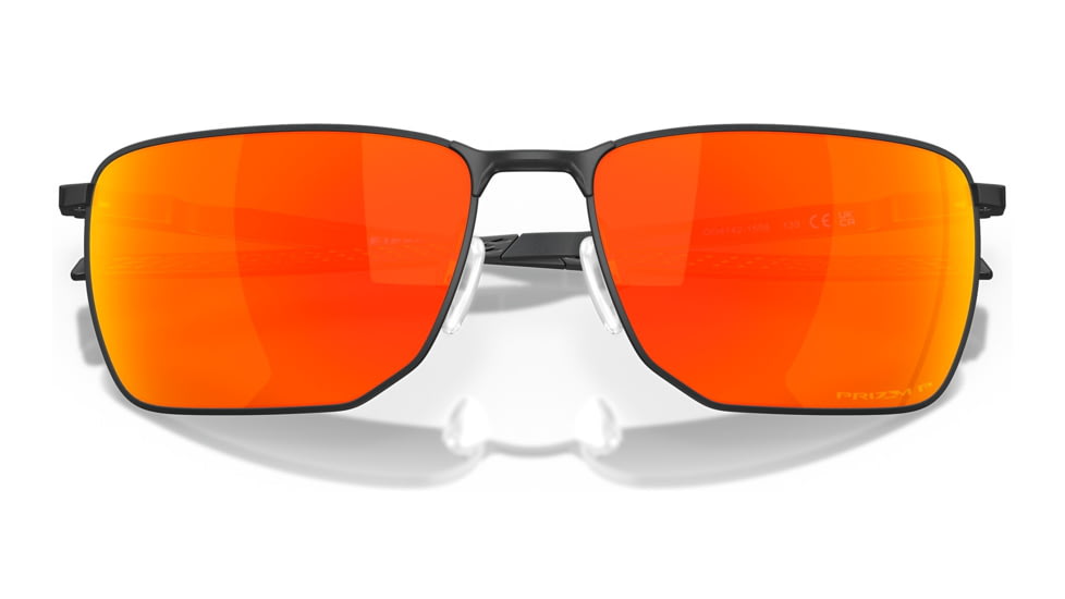 Oakley OO4142 Ejector Sunglasses - Men's, Light Steel Frame, Prizm Ruby Polarized Lens, 58, OO4142-414215-58