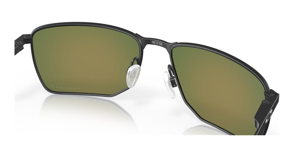 Oakley OO4142 Ejector Sunglasses - Mens, Light Steel Frame, Prizm Ruby Polarized Lens, 58, OO4142-414215-58