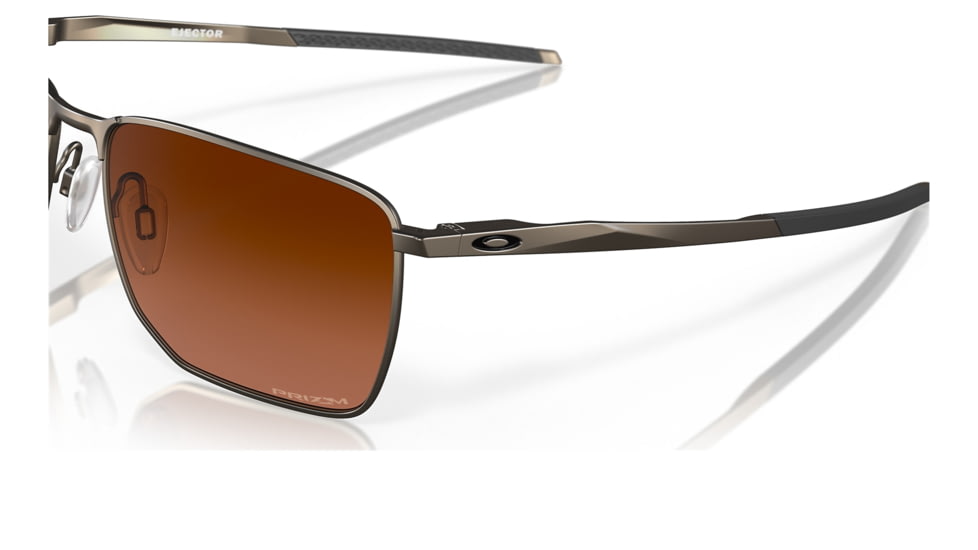 Oakley OO4142 Ejector Sunglasses - Mens, Pewter Frame, Prizm Brown Gradient Lens, 58, OO4142-414210-58