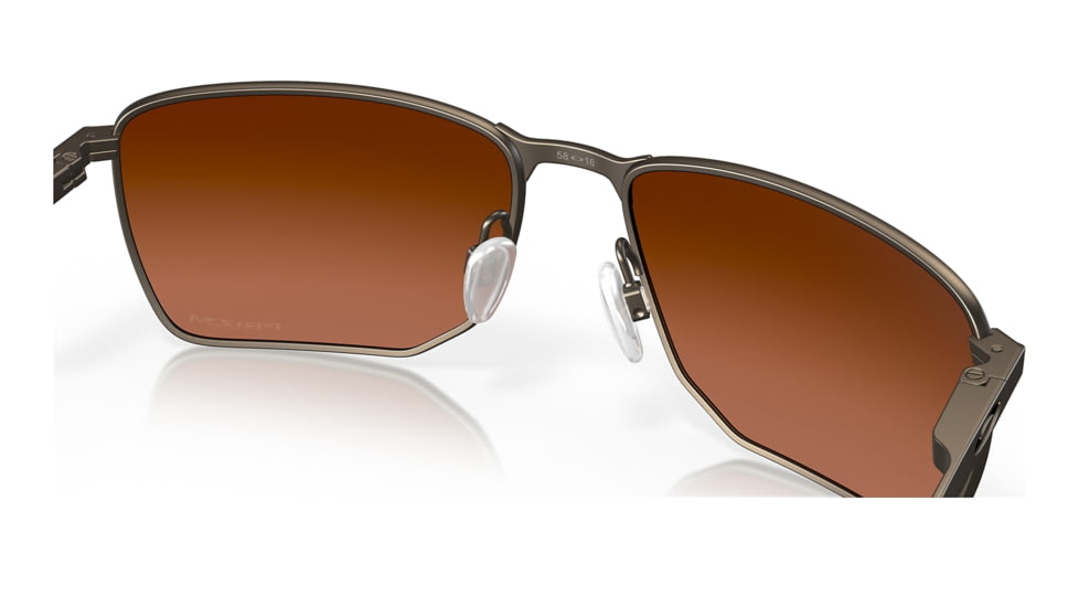 Oakley OO4142 Ejector Sunglasses - Mens, Pewter Frame, Prizm Brown Gradient Lens, 58, OO4142-414210-58
