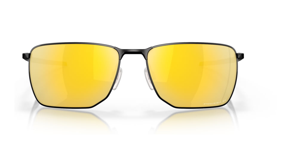 Oakley OO4142 Ejector Sunglasses - Mens, Satin Black Frame, Prizm 24K Polarized Lens, 58, OO4142-414214-58