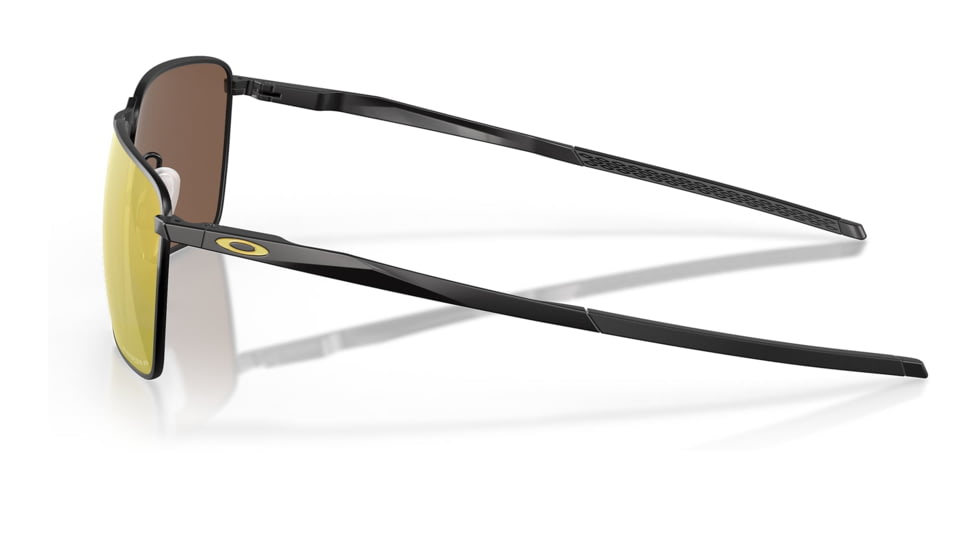Oakley OO4142 Ejector Sunglasses - Mens, Satin Black Frame, Prizm 24K Polarized Lens, 58, OO4142-414214-58
