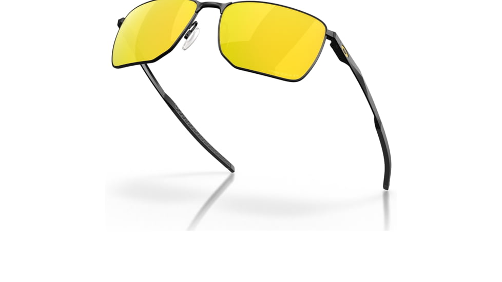 Oakley OO4142 Ejector Sunglasses - Men's, Satin Black Frame, Prizm 24K Polarized Lens, 58, OO4142-414214-58