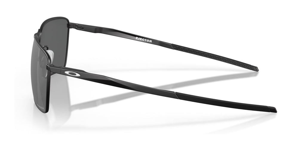 Oakley OO4142 Ejector Sunglasses - Mens, Satin Black Frame, Prizm Black Lens, 58, OO4142-414201-58