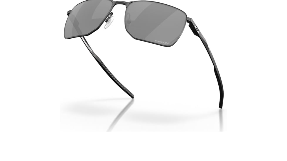 Oakley OO4142 Ejector Sunglasses - Mens, Satin Black Frame, Prizm Black Lens, 58, OO4142-414201-58