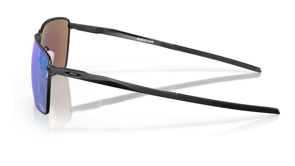 Oakley OO4142 Ejector Sunglasses - Mens, Satin Black Frame, Prizm Sapphire Lens, 58, OO4142-414212-58