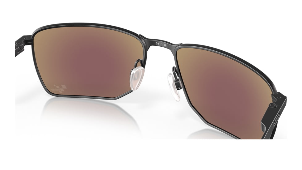 Oakley OO4142 Ejector Sunglasses - Mens, Satin Black Frame, Prizm Sapphire Lens, 58, OO4142-414212-58