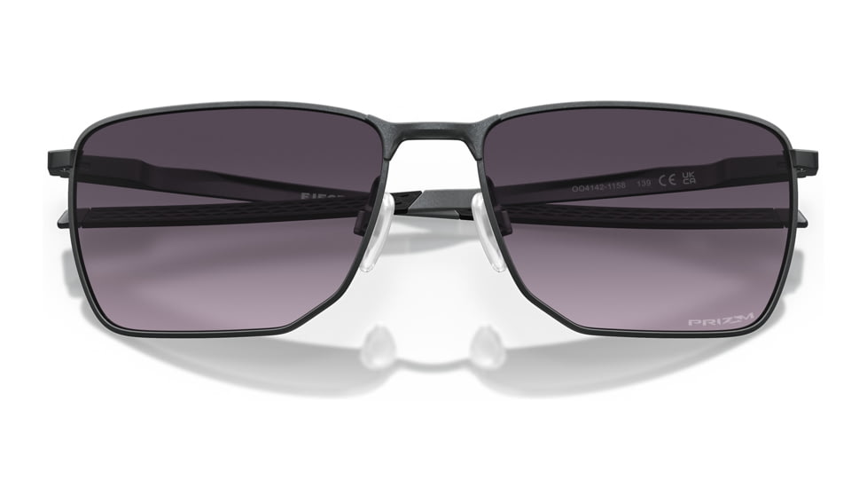 Oakley OO4142 Ejector Sunglasses - Mens, Satin Light Steel Frame, Prizm Grey Gradient Lens, 58, OO4142-414211-58