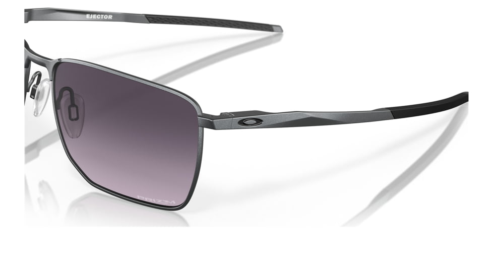 Oakley OO4142 Ejector Sunglasses - Mens, Satin Light Steel Frame, Prizm Grey Gradient Lens, 58, OO4142-414211-58