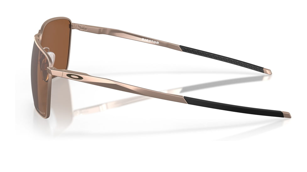 Oakley OO4142 Ejector Sunglasses - Mens, Satin Rose Gold Frame, Prizm Tungsten Polarized Lens, 58, OO4142-414205-58