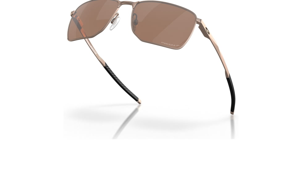 Oakley OO4142 Ejector Sunglasses - Mens, Satin Rose Gold Frame, Prizm Tungsten Polarized Lens, 58, OO4142-414205-58
