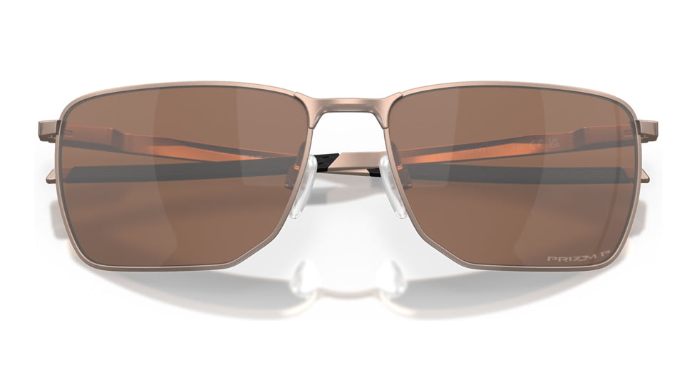 Oakley OO4142 Ejector Sunglasses - Mens, Satin Rose Gold Frame, Prizm Tungsten Polarized Lens, 58, OO4142-414205-58