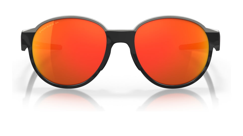 Oakley OO4144 Coinflip Sunglasses - Men's, Matte Black Camo Frame, Prizm Ruby Polarized Lens, 53, OO4144-414404-53