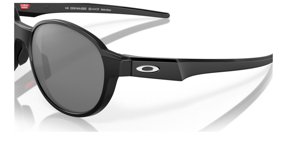 Oakley OO4144 Coinflip Sunglasses - Mens, Matte Black Frame, Prizm Black Polarized Lens, 53, OO4144-414403-53