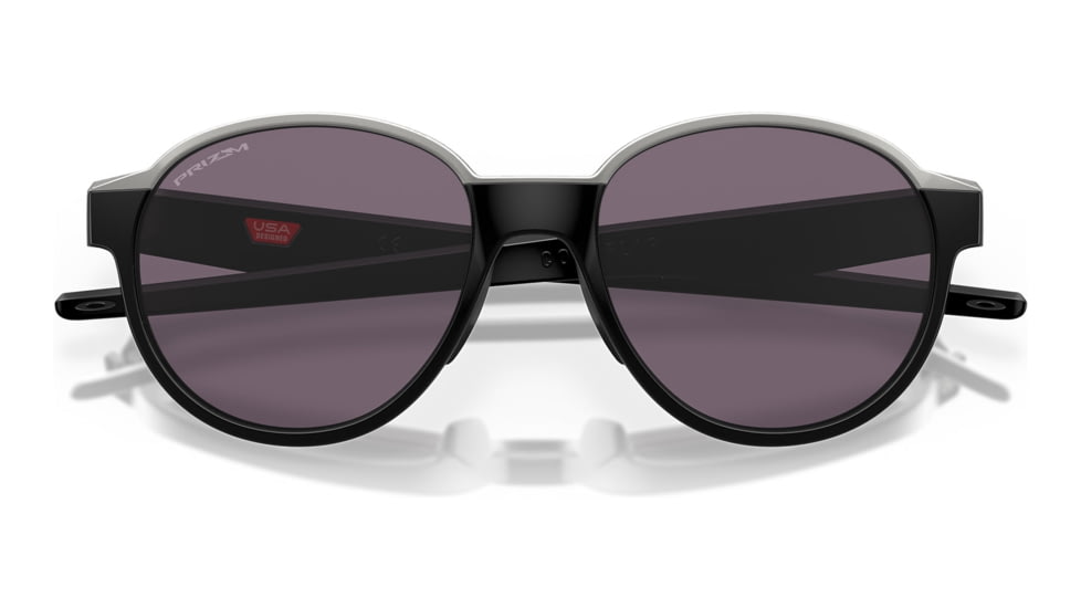 Oakley OO4144 Coinflip Sunglasses - Men's, Matte Black Frame, Prizm Grey Lens, 53, OO4144-414401-53