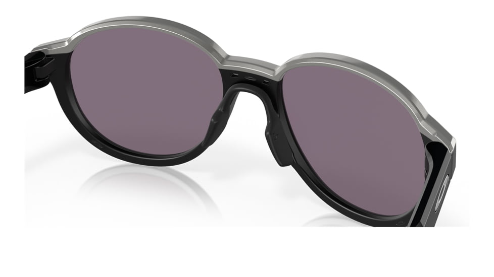 Oakley OO4144 Coinflip Sunglasses - Mens, Matte Black Frame, Prizm Grey Lens, 53, OO4144-414401-53
