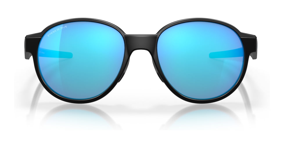 Oakley OO4144 Coinflip Sunglasses - Mens, Matte Black Frame, Prizm Sapphire Lens, 53, OO4144-414402-53
