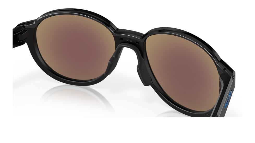 Oakley OO4144 Coinflip Sunglasses - Mens, Matte Black Frame, Prizm Sapphire Lens, 53, OO4144-414402-53