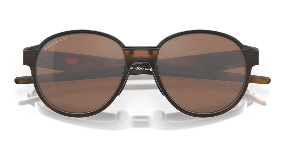 Oakley OO4144 Coinflip Sunglasses - Mens, Matte Brown Tortoise Frame, Prizm Tungsten Polarized Lens, 53, OO4144-414405-53