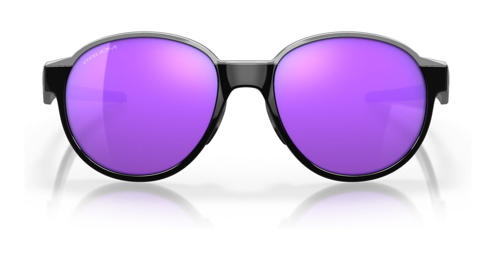 Oakley OO4144 Coinflip Sunglasses - Mens, Polished Black Frame, Prizm Violet Lens, 53, OO4144-414406-53
