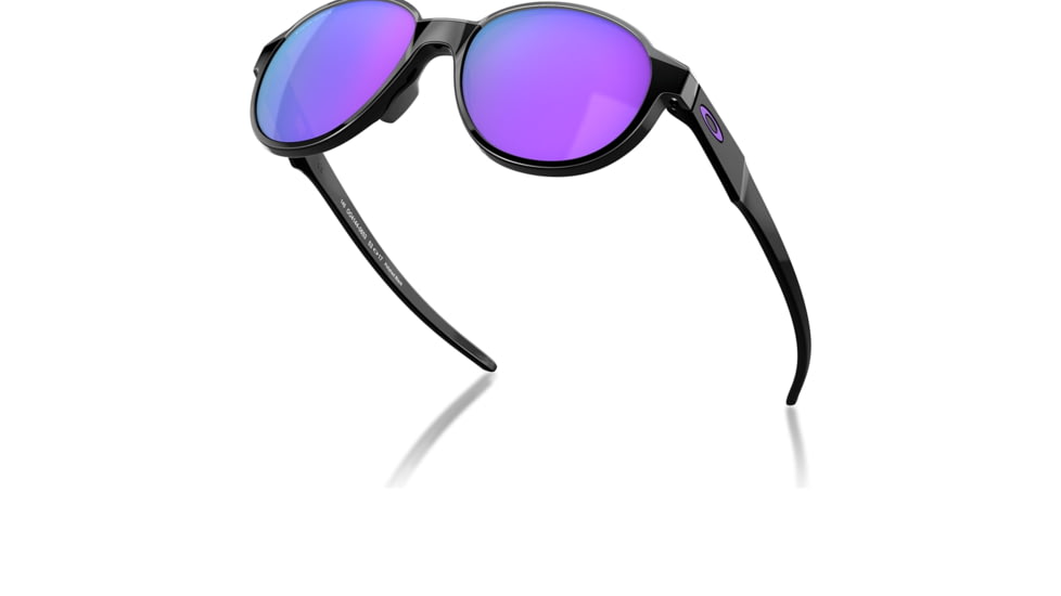 Oakley OO4144 Coinflip Sunglasses - Mens, Polished Black Frame, Prizm Violet Lens, 53, OO4144-414406-53