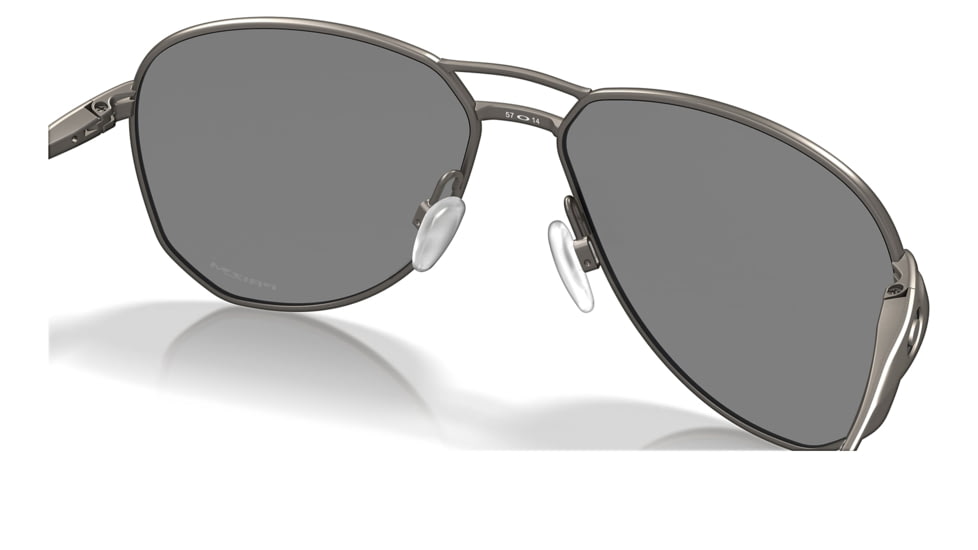 Oakley OO4147 Contrail Sunglasses - Mens, Matte Gunmetal Frame, Prizm Black Lens, 57, OO4147-414702-57