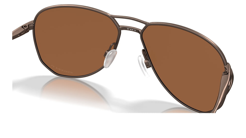 Oakley OO4147 Contrail Sunglasses - Mens, Satin Toast Frame, Prizm Tungsten Polarized Lens, 57, OO4147-414706-57