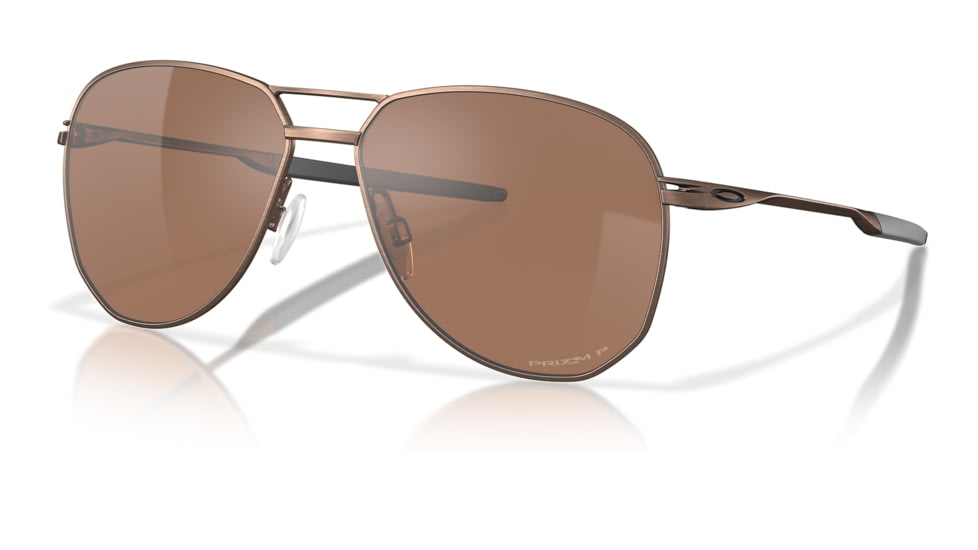 Oakley OO4147 Contrail Sunglasses - Mens, Satin Toast Frame, Prizm Tungsten Polarized Lens, 57, OO4147-414706-57